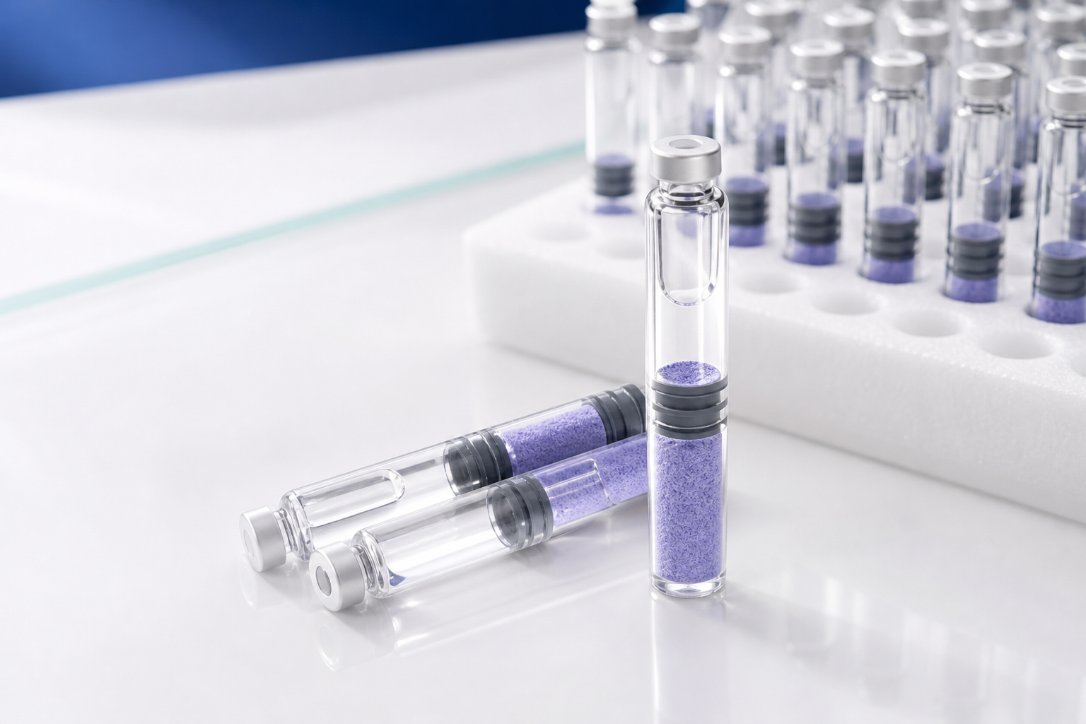 Tengyu Peptide peptides presented in dual-chamber cartridges